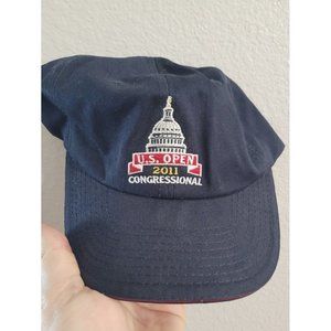 US Open 2011 Congressional PGA Golf Hat - USGA Member Buckle Strapback Cap